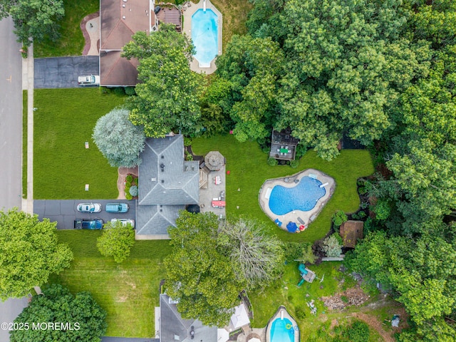 16 Bridge Ct, Jackson, NJ 08527 - bird's eye view of a pool