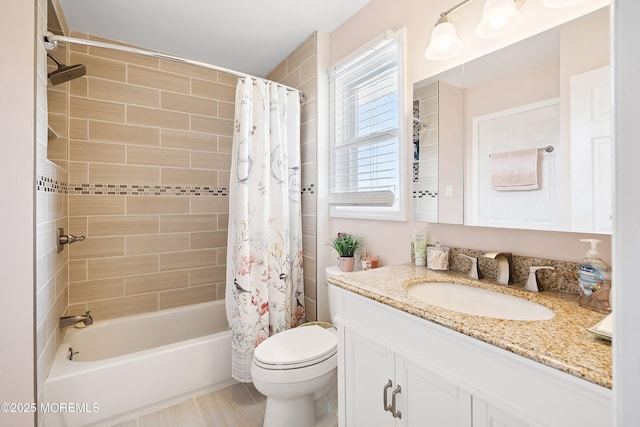 8 S Boston Dr, Little Egg Harbor, NJ 08087 - bathroom featuring vanity and shower / bath combo with shower curtain