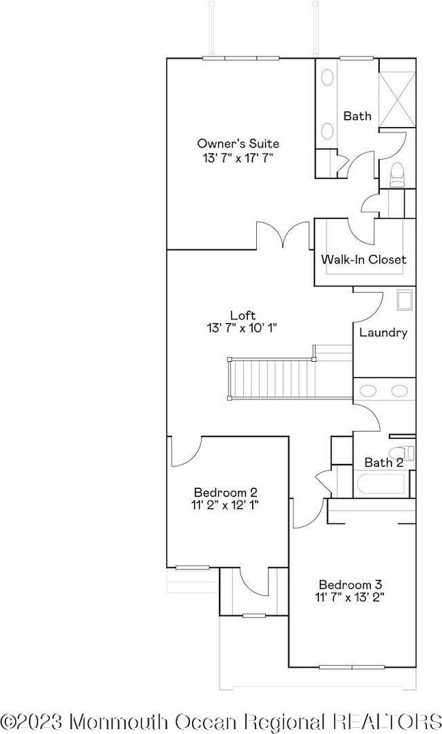 102 Pilot St, Marlboro, NJ 07746 - view of property floor plan