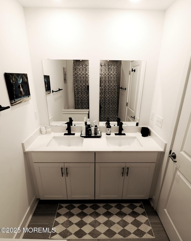 102 Pilot St, Marlboro, NJ 07746 - bathroom with double vanity