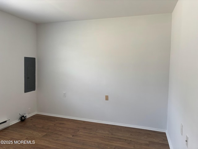 21 Yorkshire Ct Unit A, Manchester, NJ 08759 - spare room with electric panel and wood finished floors