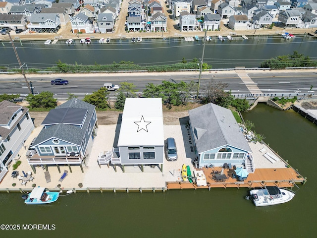 3365 Heron Ln, Lavallette, NJ 08735 - aerial view of residential area featuring a nearby body of water
