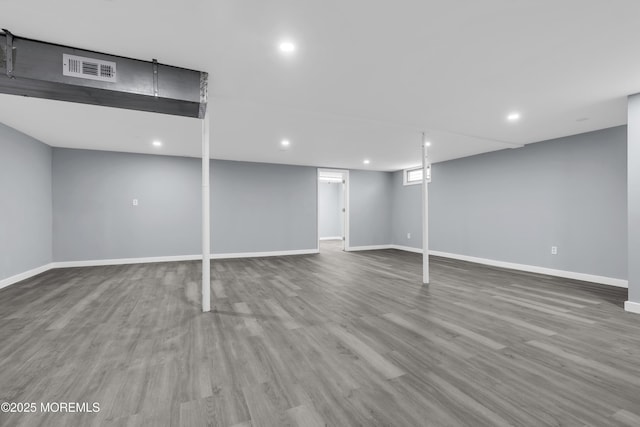 292 Washington Rd, Sayreville, NJ 08872 - finished below grade area with recessed lighting and wood finished floors
