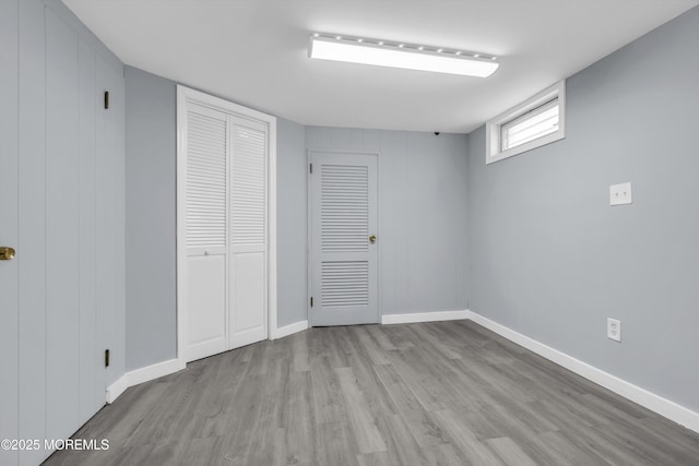 292 Washington Rd, Sayreville, NJ 08872 - unfurnished bedroom featuring wood finished floors and a closet