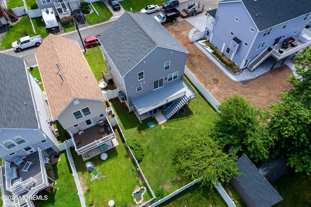 725 Prospect Ave, Union Beach, NJ 07735 - aerial perspective of suburban area