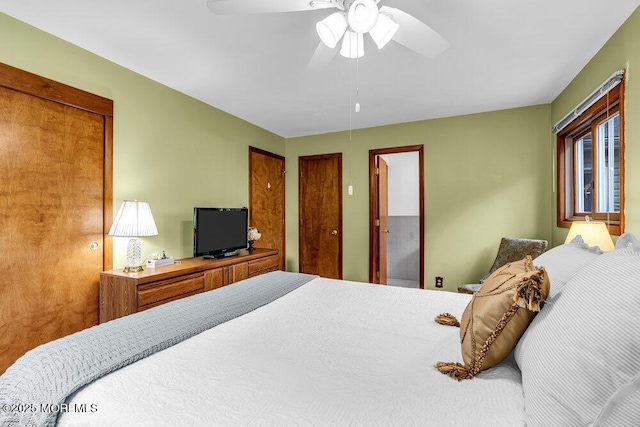 53 Edison Ave, Tinton Falls, NJ 07724 - bedroom with ceiling fan