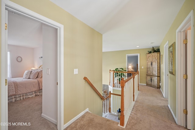 21 Orchid Ln, Barnegat, NJ 08005 - corridor featuring an upstairs landing and light colored carpet