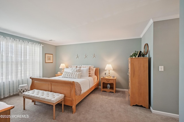 21 Orchid Ln, Barnegat, NJ 08005 - bedroom featuring ornamental molding and carpet flooring