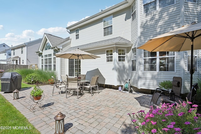21 Orchid Ln, Barnegat, NJ 08005 - view of patio / terrace with grilling area and outdoor dining space