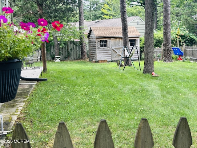 357 Boland Ave, Brick, NJ 08724 - fenced backyard with a shed