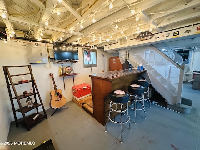 357 Boland Ave, Brick, NJ 08724 - basement with washer / clothes dryer