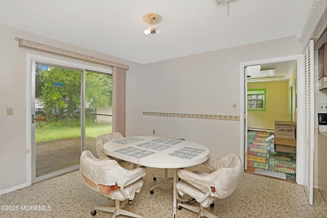 4 Dawn Way, Aberdeen, NJ 07747 - dining space featuring healthy amount of natural light and baseboard heating