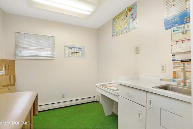 4 Dawn Way, Aberdeen, NJ 07747 - office featuring baseboard heating and carpet