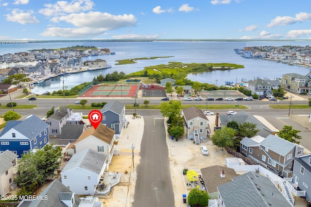 315 Shuster Ave, Ortley Beach, NJ 08751 - aerial view of residential area featuring a nearby body of water
