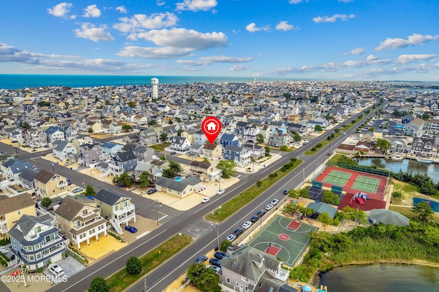 315 Shuster Ave, Ortley Beach, NJ 08751 - aerial perspective of suburban area with a nearby body of water