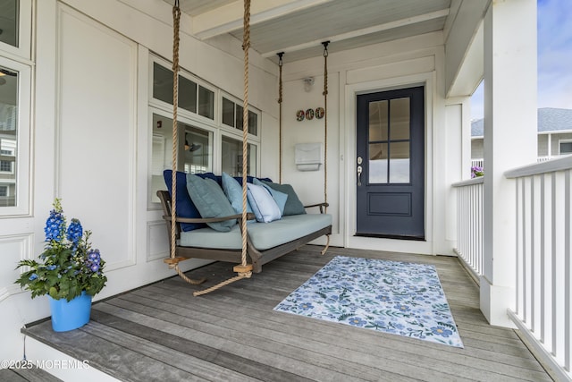 900 Ocean Ave, Bradley Beach, NJ 07720 - entrance to property featuring a porch