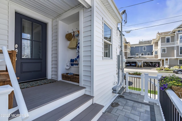 900 Ocean Ave, Bradley Beach, NJ 07720 - doorway to property with covered porch
