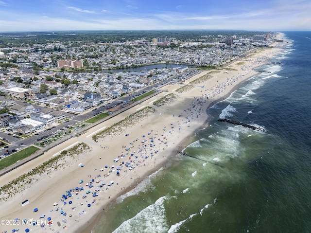 900 Ocean Ave, Bradley Beach, NJ 07720 - aerial view of property and surrounding area with extended coastline