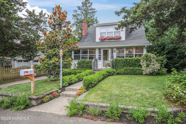 51 Burdge Ave, Brick, NJ 08724 - view of front of property with a chimney and a shingled roof