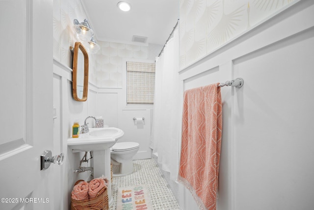 51 Burdge Ave, Brick, NJ 08724 - full bathroom with a shower with curtain and recessed lighting