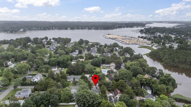 51 Burdge Ave, Brick, NJ 08724 - aerial view of property and surrounding area featuring a large body of water
