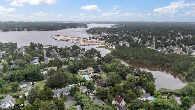 51 Burdge Ave, Brick, NJ 08724 - aerial overview of property's location with a nearby body of water
