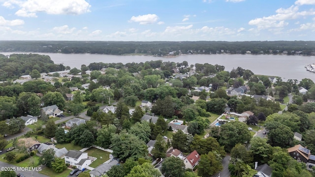 51 Burdge Ave, Brick, NJ 08724 - aerial perspective of suburban area with a nearby body of water