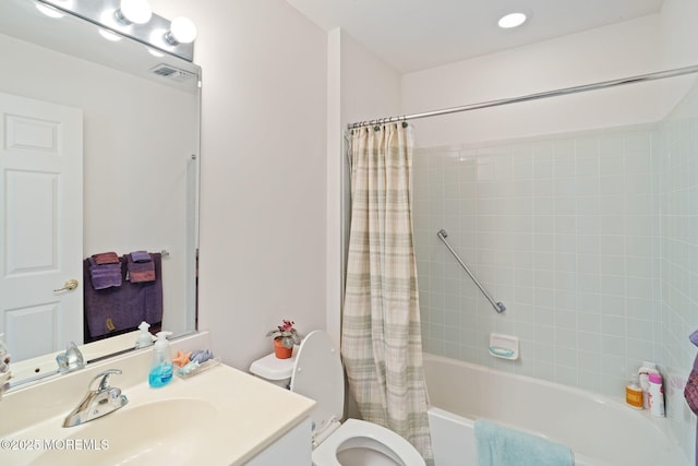 98 Mirage Blvd, Barnegat, NJ 08005 - full bath featuring vanity and shower / tub combo with curtain