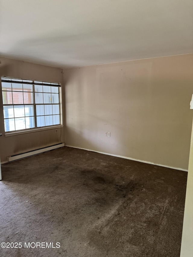 474F Thornbury Ct, Lakewood, NJ 08701 - unfurnished room with baseboard heating and carpet