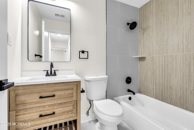 104 Dundee Ct, Aberdeen, NJ 07747 - bathroom featuring vanity and shower / tub combination