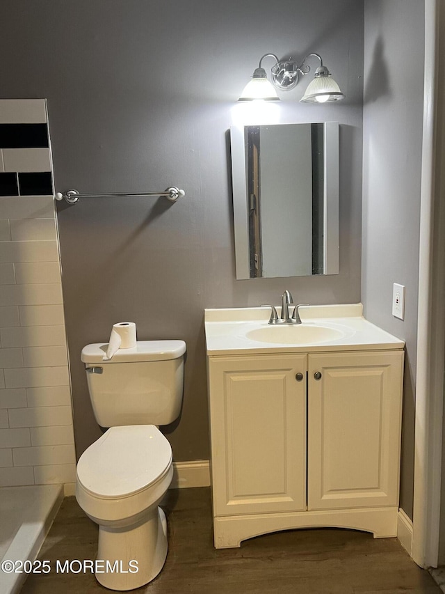 6D Potomac Ln, Manchester, NJ 08759 - bathroom with vanity and wood finished floors