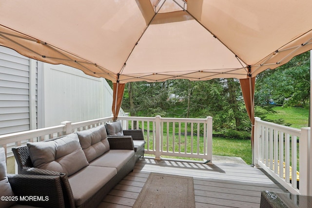 149 Jefferson Dr, Ocean Twp, NJ 07712 - view of wooden terrace