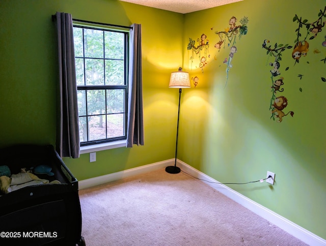 101 Begonia Ct, Jackson, NJ 08527 - unfurnished bedroom with carpet flooring, multiple windows, and a textured ceiling