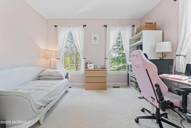 1 Hopkinson Ct, Marlboro, NJ 07746 - bedroom with carpet, multiple windows, and a desk
