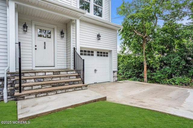 629 Monmouth Ave, Toms River, NJ 08757 - property entrance with a garage