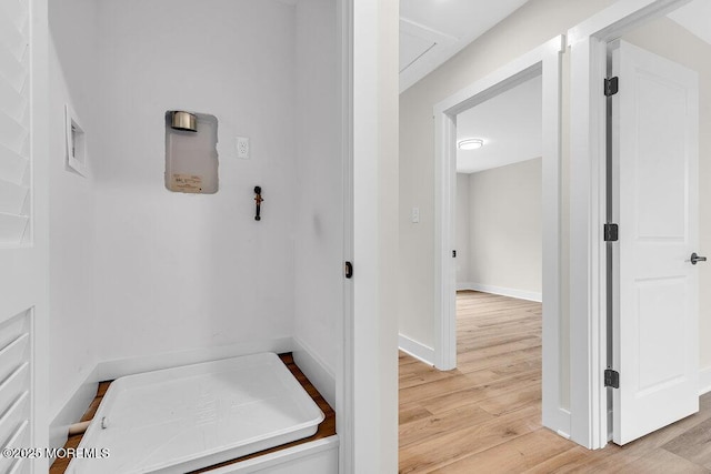 629 Monmouth Ave, Toms River, NJ 08757 - hallway featuring light wood-style floors
