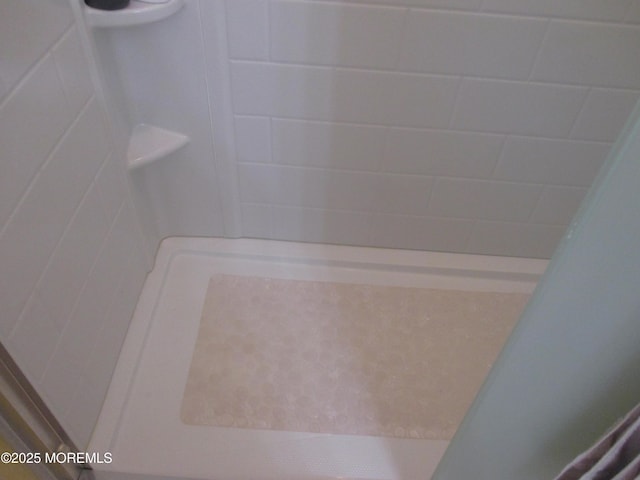 496A Thornbury Ct, Lakewood, NJ 08701 - bathroom with a tile shower