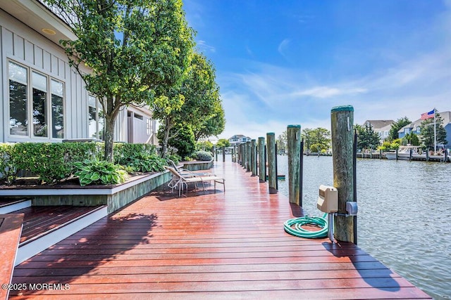 787 Princeton Ave, Brick, NJ 08724 - dock featuring a water view