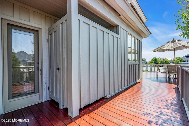 787 Princeton Ave, Brick, NJ 08724 - view of wooden deck