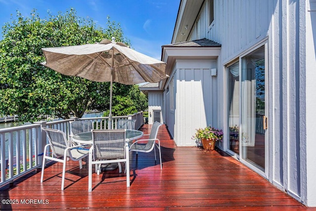 787 Princeton Ave, Brick, NJ 08724 - deck with outdoor dining area