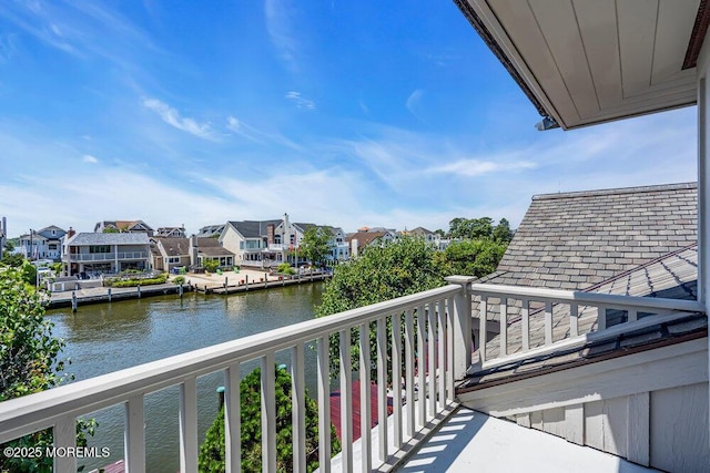 787 Princeton Ave, Brick, NJ 08724 - balcony with a water view and a residential view