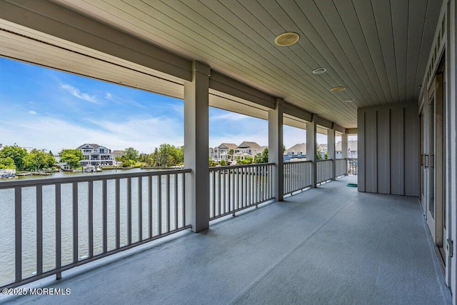 787 Princeton Ave, Brick, NJ 08724 - patio / terrace featuring a water view and a residential view