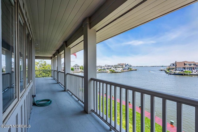 787 Princeton Ave, Brick, NJ 08724 - balcony with a water view