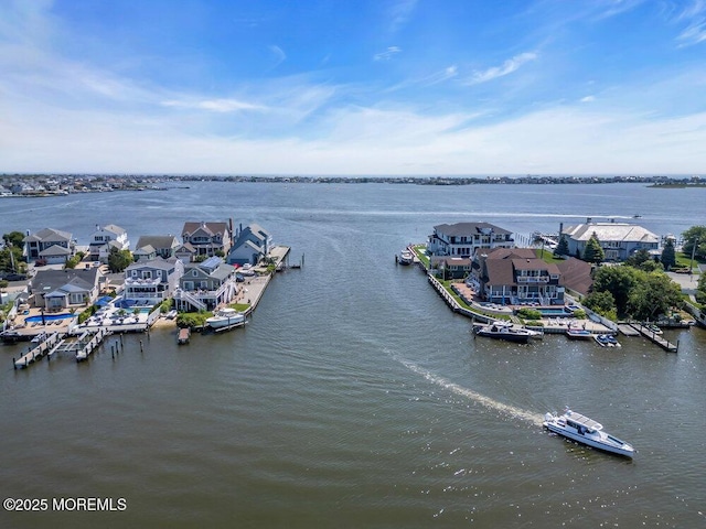 787 Princeton Ave, Brick, NJ 08724 - aerial view of residential area featuring a large body of water