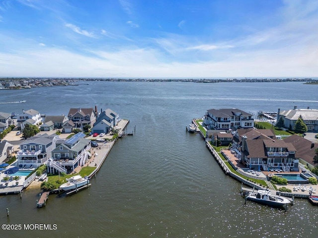 787 Princeton Ave, Brick, NJ 08724 - aerial view of residential area with a nearby body of water