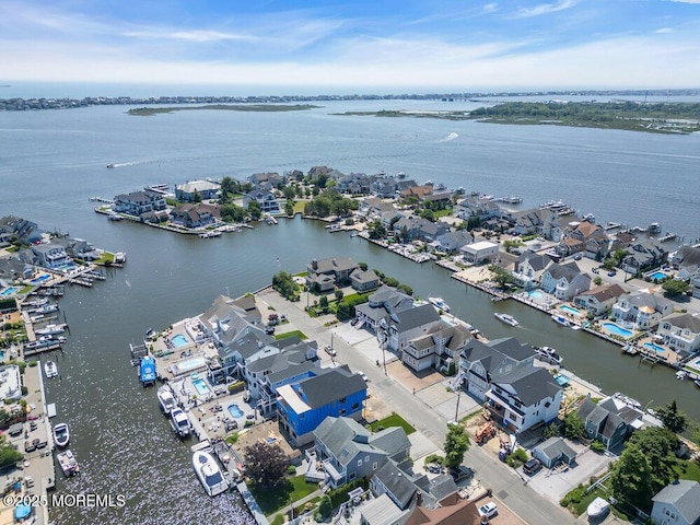 787 Princeton Ave, Brick, NJ 08724 - aerial view of property's location featuring a nearby body of water and nearby suburban area