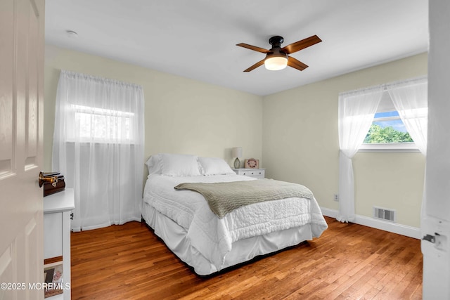 3 Colorado Dr, Hazlet, NJ 07730 - bedroom with wood-type flooring and a ceiling fan