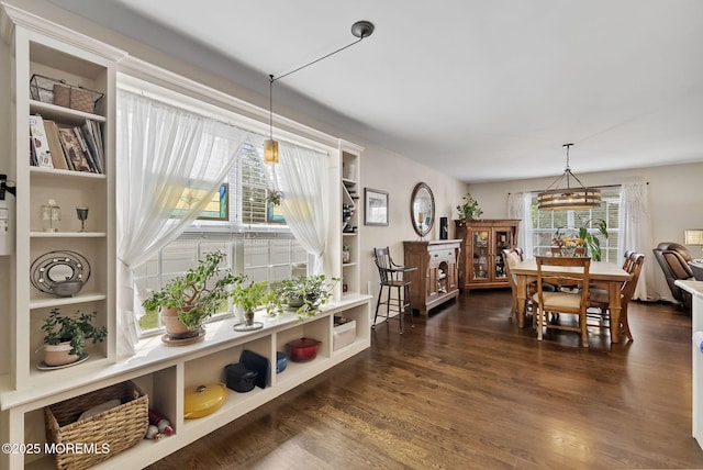 1587 Fort St, Brick, NJ 08724 - dining area featuring dark wood-style floors