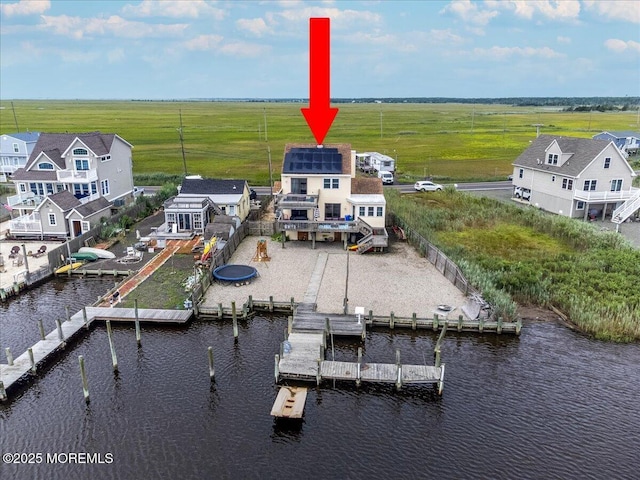 322 Dock Rd, West Creek, NJ 08092 - view from above of property featuring a large body of water