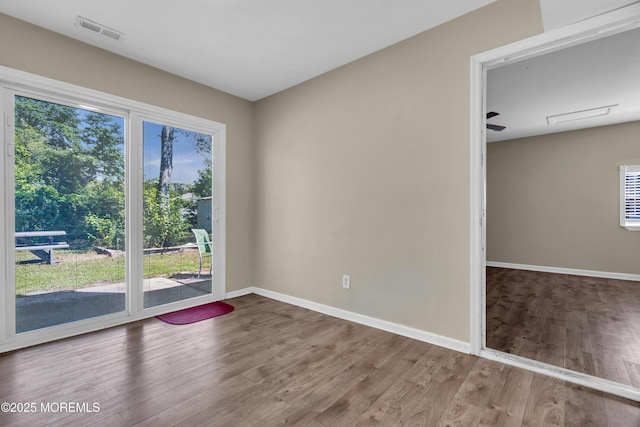 971 Center St, Little Egg Harbor, NJ 08087 - unfurnished room with plenty of natural light and wood finished floors